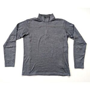 Kuhl Ryzer 1/4 Zip Mens Large Gray Long Sleeve Pullover